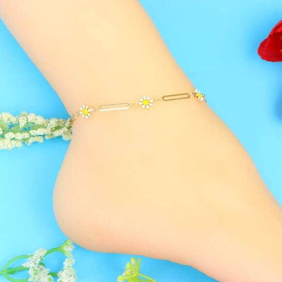 Elegant Handmade Anklet – Perfect for Women & Girls | Ideal Gift Option,DYC1064 - Picture 2 of 8